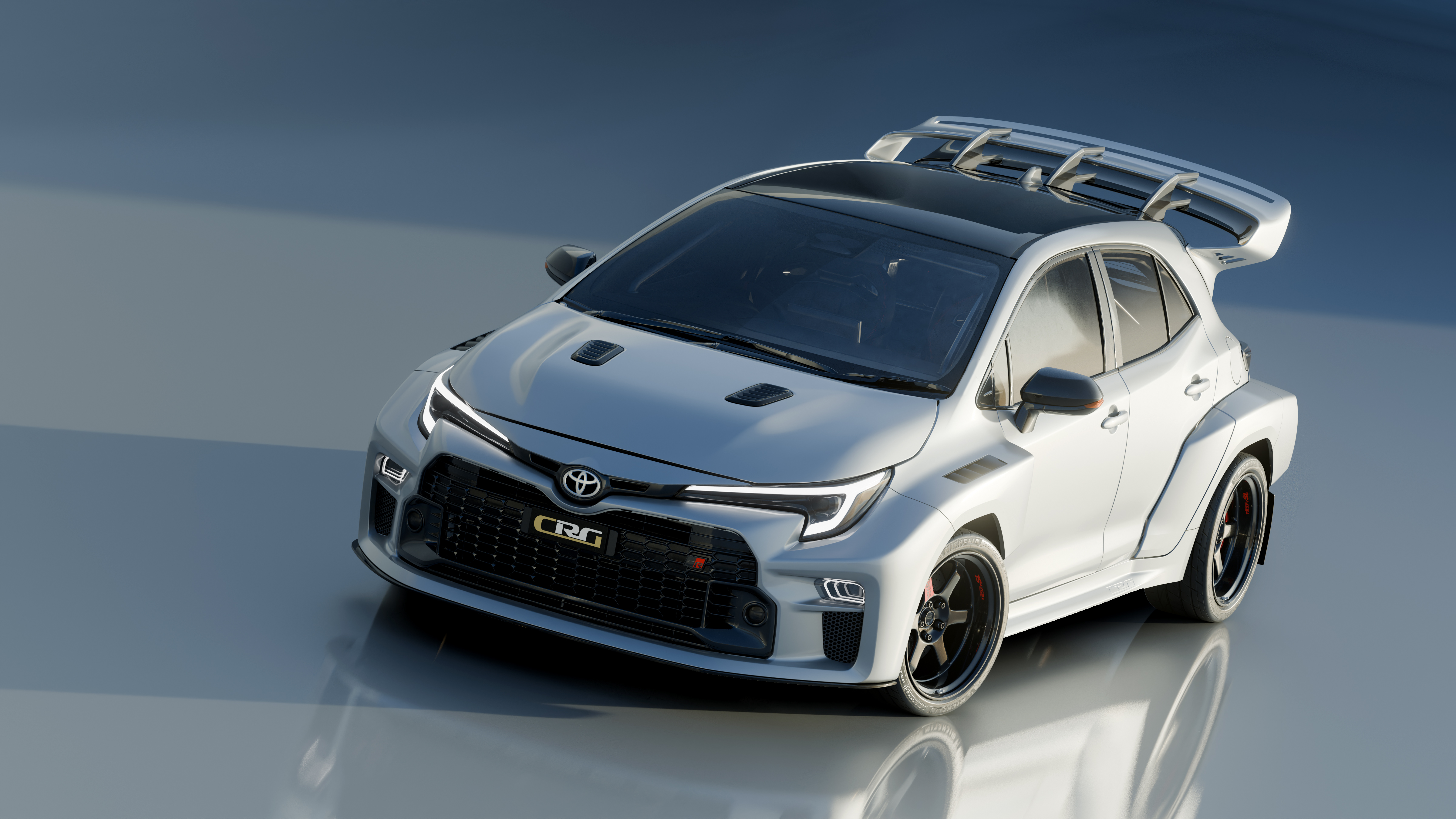 Final CRG widebody render front three-quarter